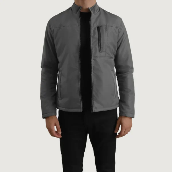 Custom Elliot Grey Lightweight Jacket by Stridout International