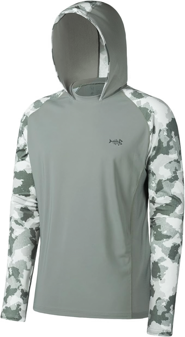 Men’s Performance Fishing Cooling Hoodie – Long Sleeve Sun Protection by Stridout International