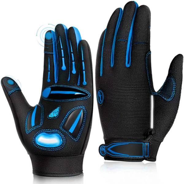 Men's Full-Finger Cycling Gloves – Unisex Bike Gloves by Stridout International