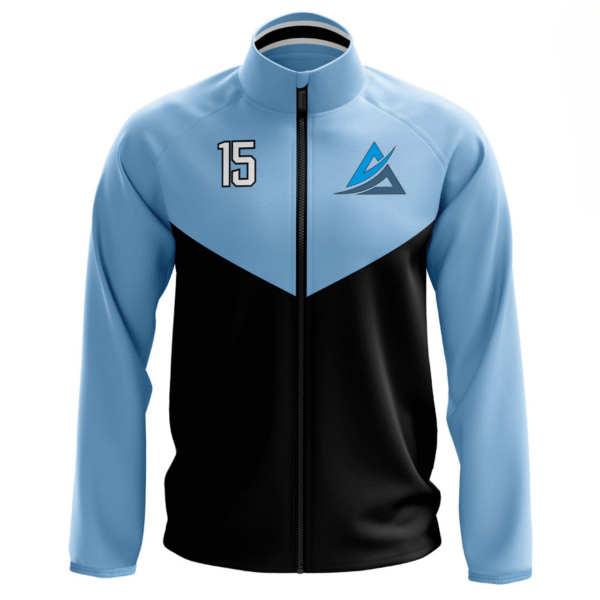 Custom Warm-Up Team Jacket for Men – Athletic Zip-Up