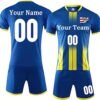 Custom Soccer Jersey Sports Team Training Soccer Uniforms Personalized Name Number Logo Soccer Jerseys for Kids Youth Men